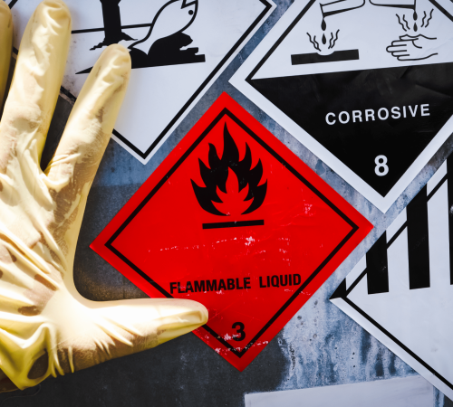 Dangerous goods labels